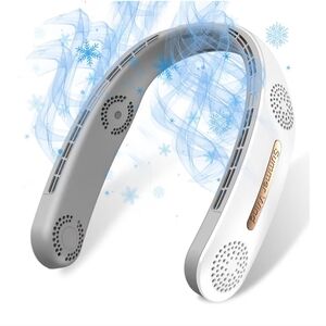Neck Fan 4 Turbo 6000mAh Portable 360 Cooling Airflow Bladeless USB Rechargeable